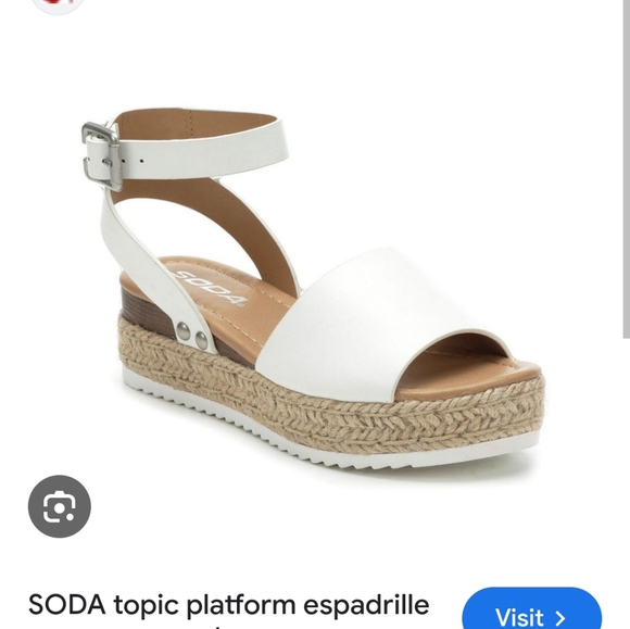 Soda sandals size 8 - Picture 1 of 7